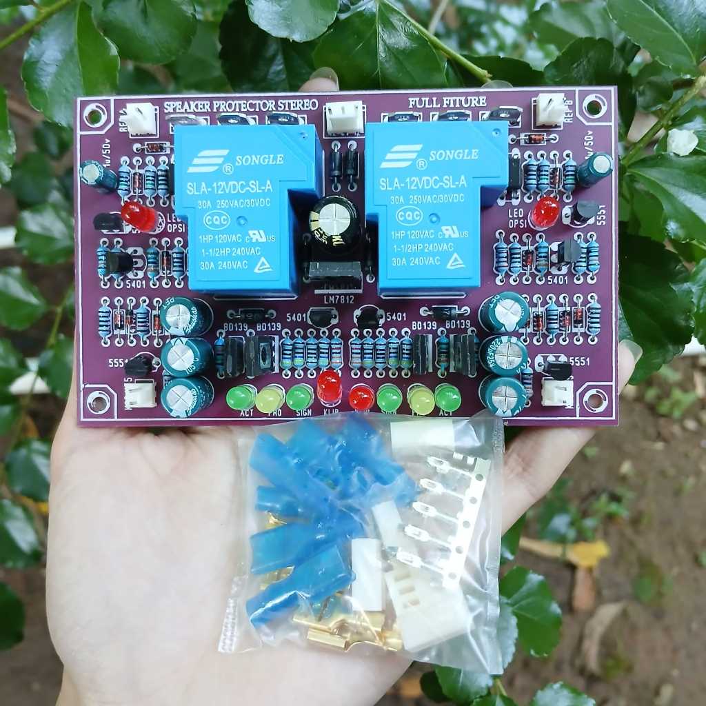 KIT PROTECTOR/PELINDUNG SPEAKER ANTI KONSLET STEREO FULL FITUR / Speaker Protector Stereo Anti Konsl