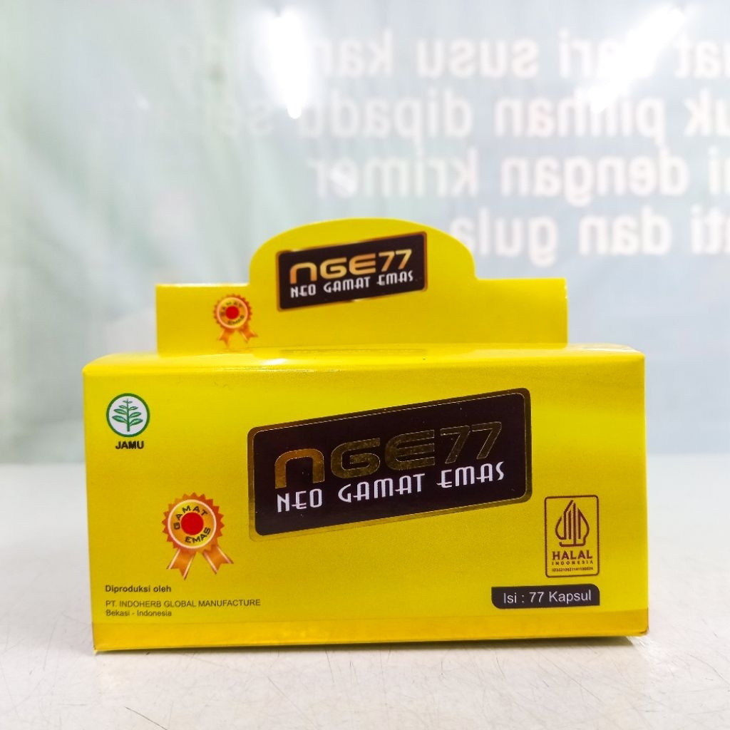Kapsul Gamat NGE Neo Gamat Emas 77 - Jelly Gamat Kapsul