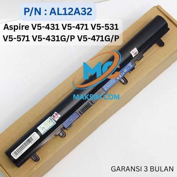 Baterai Laptop Acer Aspire E1-410 E1-410G E1-470 E1-522 E1-432 Series -MC