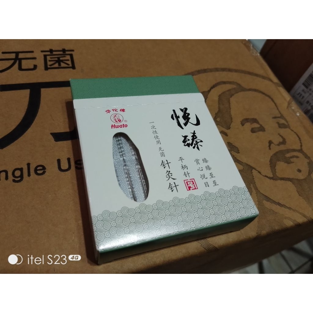 jarum akupuntur 1 cun Hwato 0.25x25