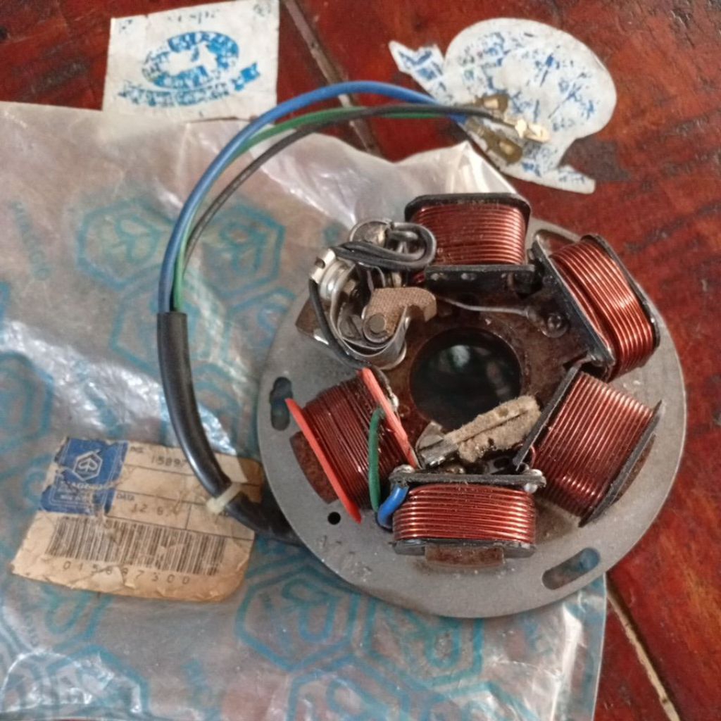 spul pengapian vespa px