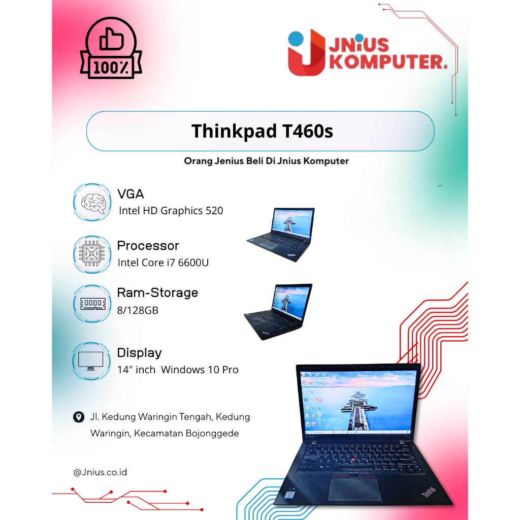 Lenovo Thinkpad T460s/core i7/8/128GB/W10