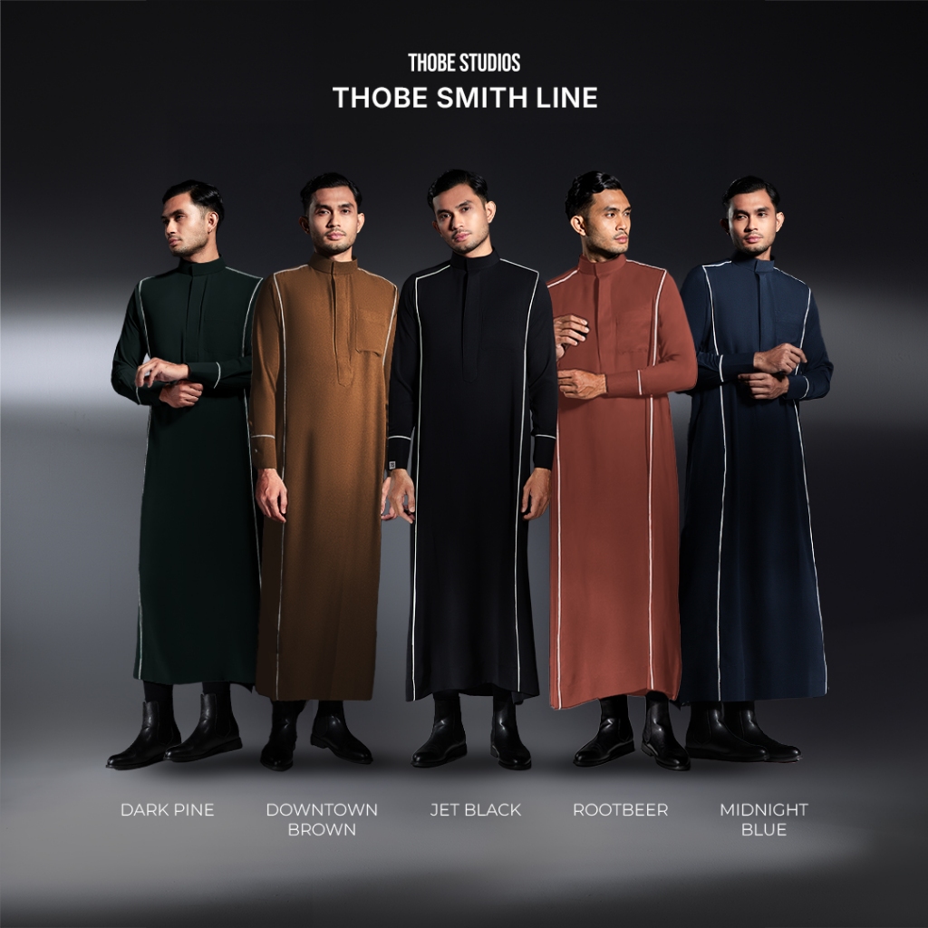 [THOBE SMITH LINE] Thobe Studios Thoub x Bysofni (Jubah / Gamis Pria Premium Slimfit) - UV Protectio