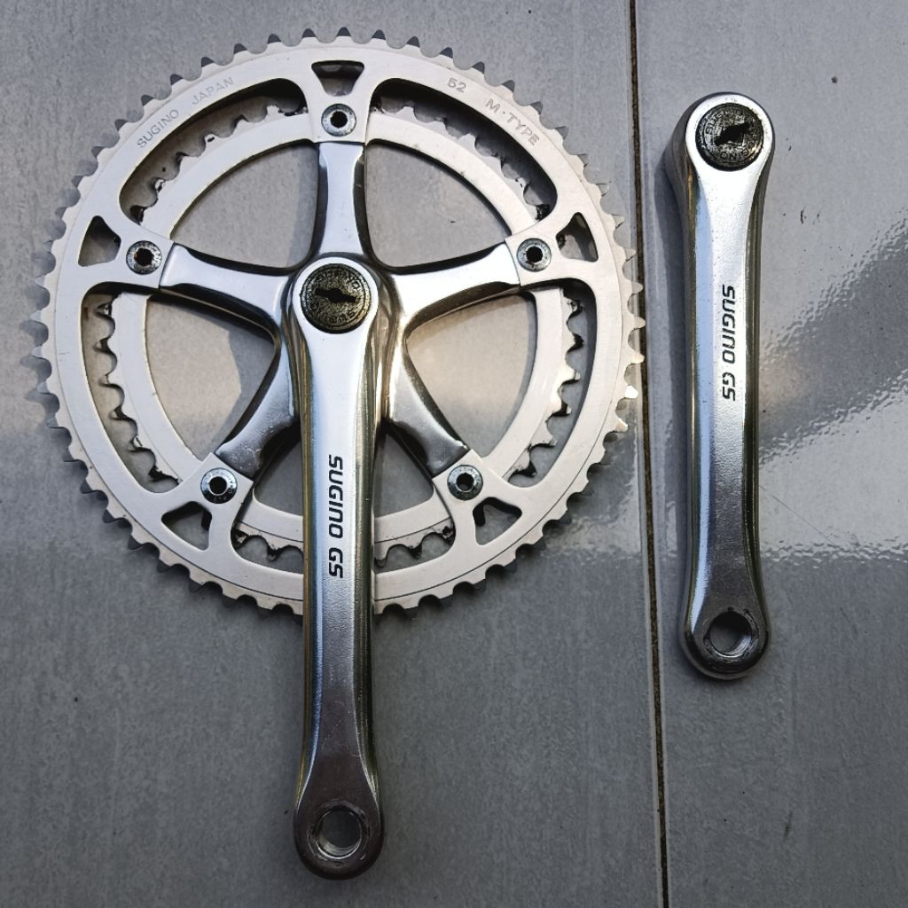 Crank Sugino GS Made in Japan double 52t-42t arm 170