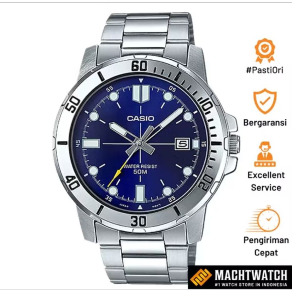 JAM TANGAN PRIA ANALOG CASIO STANDAR