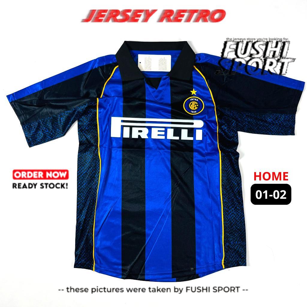 RETRO | Jersey Baju Bola Inter Home 2001 2002
