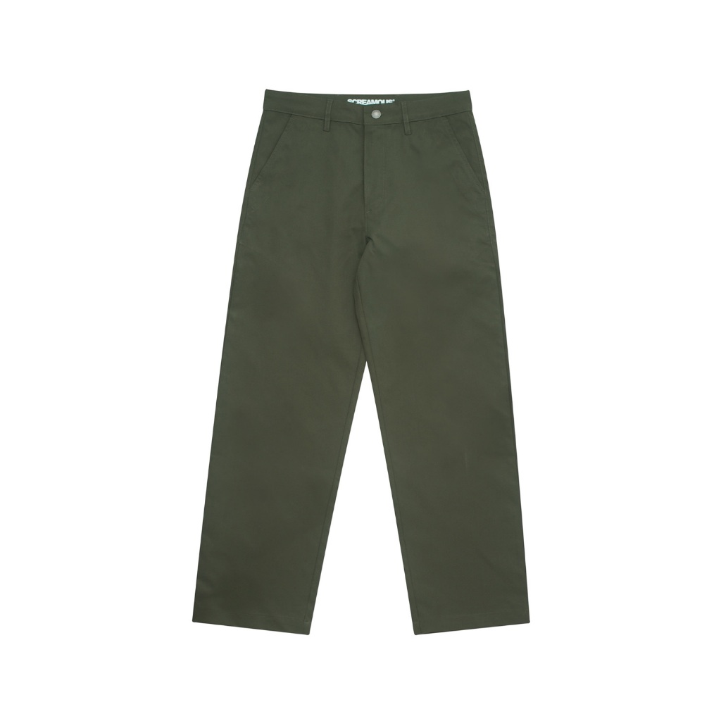 Screamous Celana Chino - CHINO PANTS DEVON OLIVE