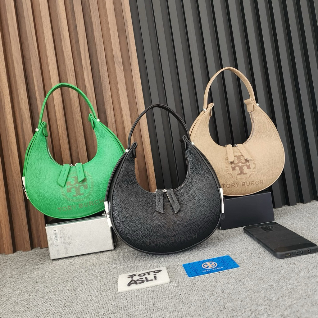 Tas Wanita Hobo Bag Premium Import Tas Bahu Wanita Stylish Free Dustbag T*ry Bur*h Hobo