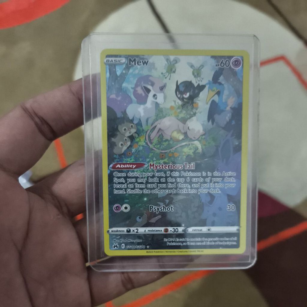 Pokémon TCG Kartu Mew Crown Zenith