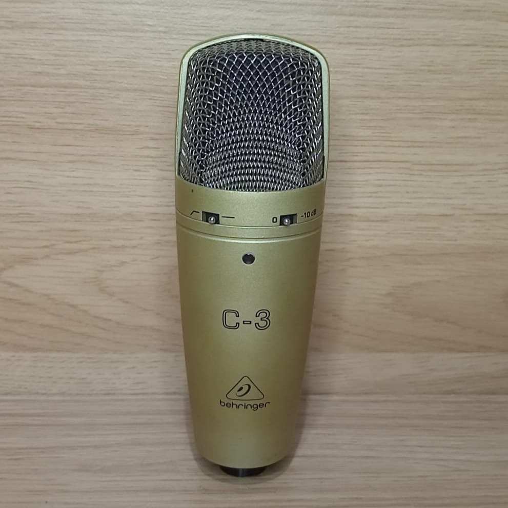 Mic Condenser Behringer C-3 Cardioid Figure 8 Omni