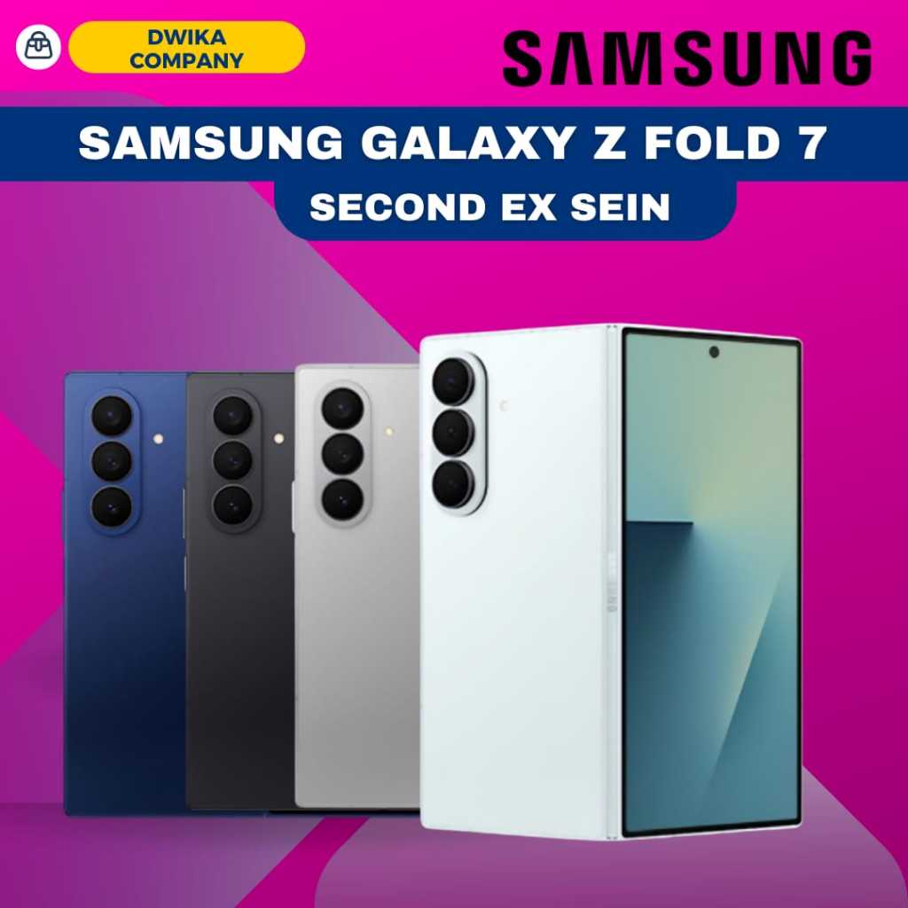 Second Samsung Z Fold 7 256GB 512GB 1TB EX SEIN