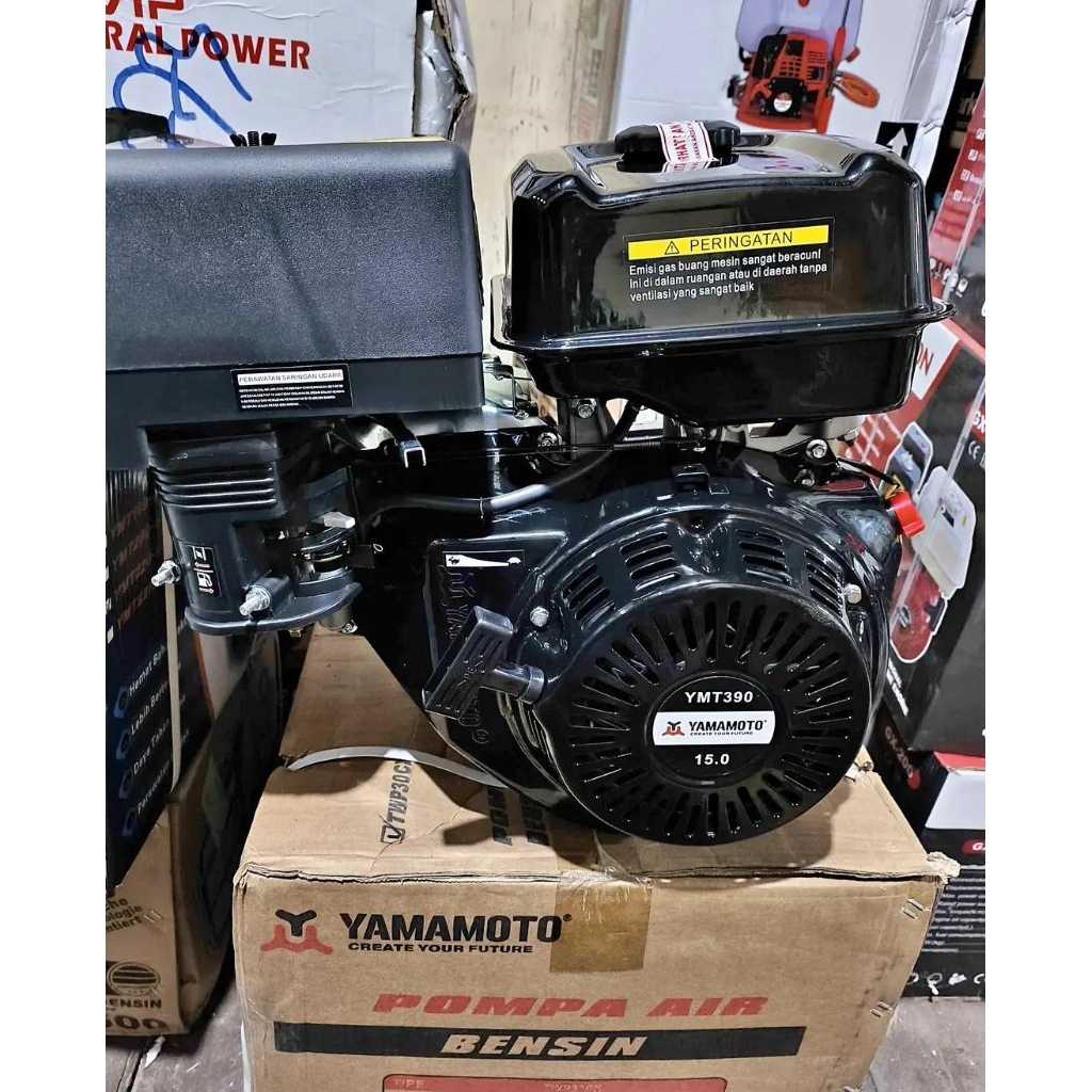 mesin penggerak Robin yamamoto 15hp /mesin Robin Yamamoto GX390 putaran lambat 2:1