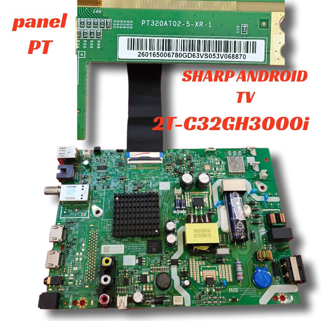 SHARP 2T-C32GH3000i - MB SHARP 2T-C32GH3000i - mainboard tv Sharp 2t-c32gh3000i - mobo tv Sharp 2t-c