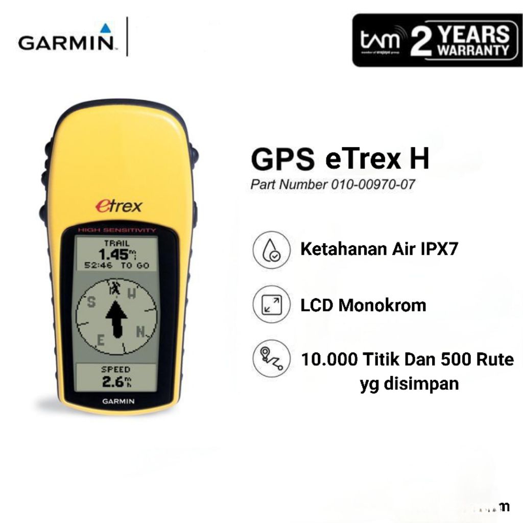 Gps Garmin Etrex H / Gps Garmin Etrex H Bekas