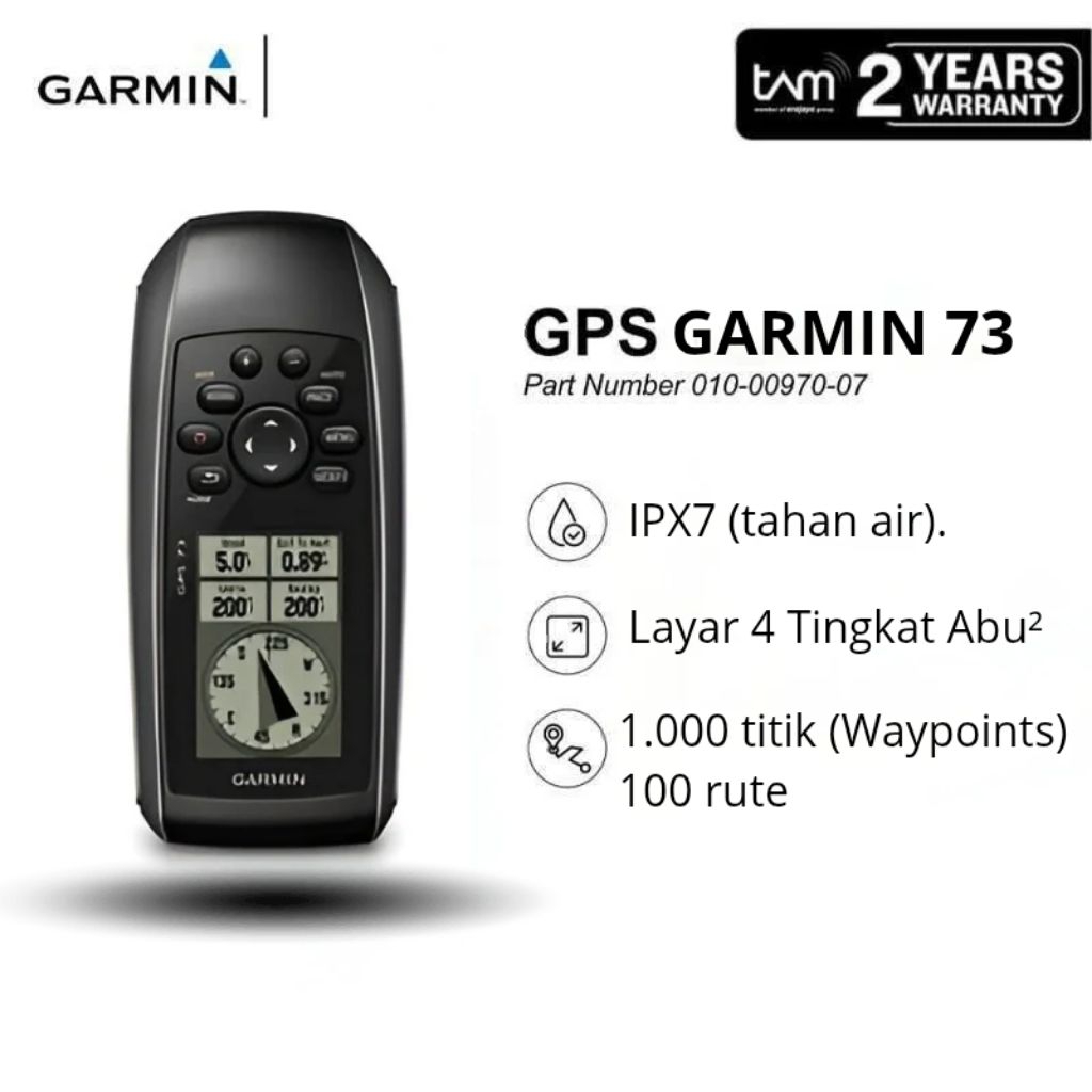 Gps Garmin 73 Bekas / Gpsmap Garmin 73 Second