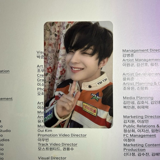 PC PHOTOCARD OFFICIAL NCT 127 JUNGWOO HEHET 1st PLAYER PUNCH