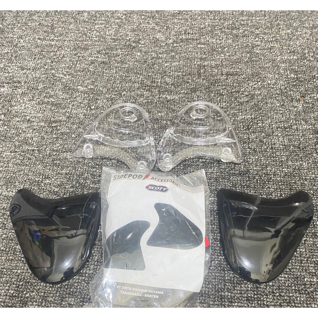 SIDE POD TRANSPARAN HELM SCOTT PNP COPY ARA*i