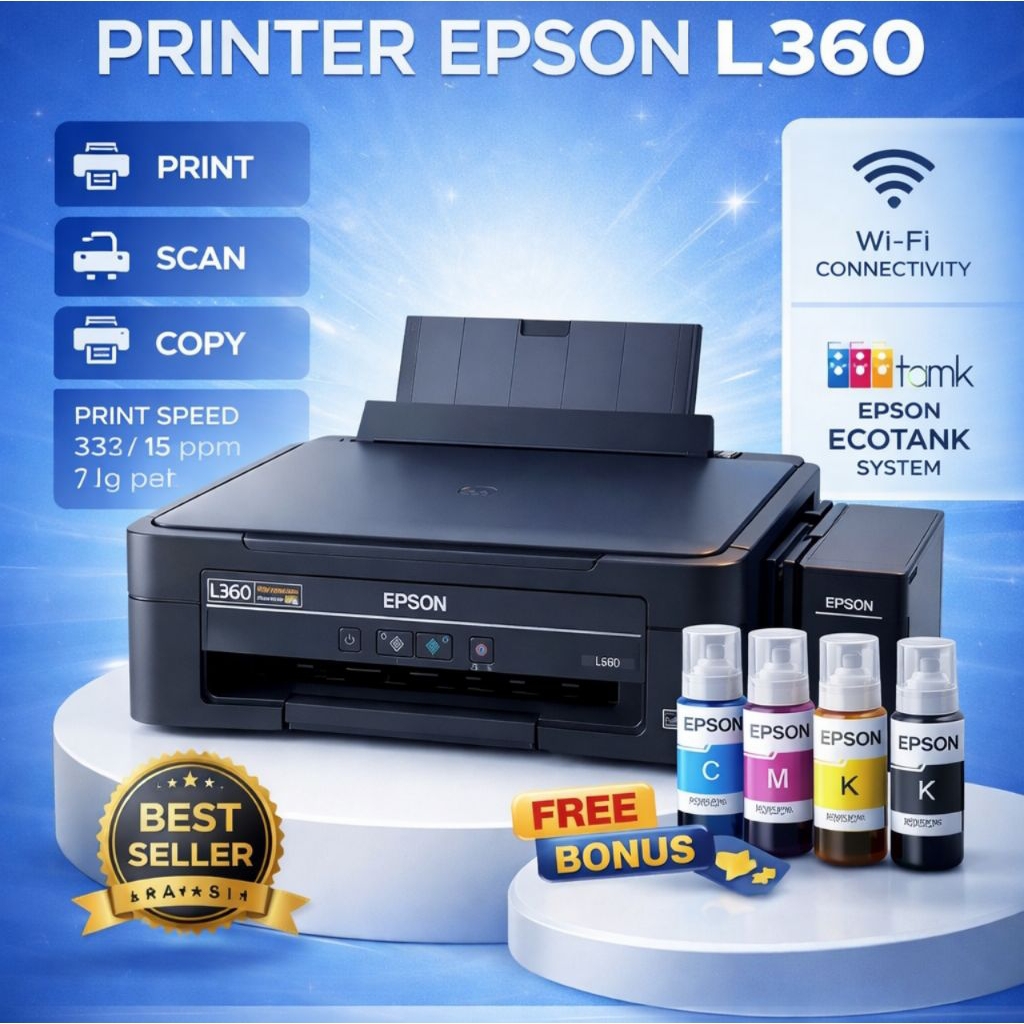 Mekanik Epson L360 – Mesin Printer Tanpa Print Head