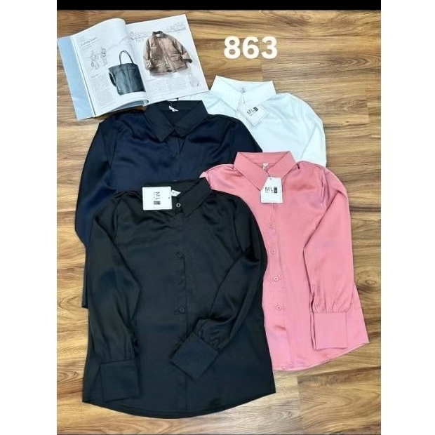 kemeja atasan import/atasan bangkok/atasan satin bangkok