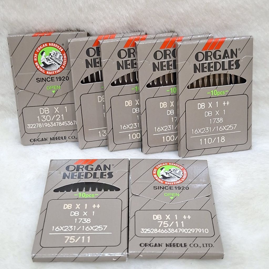 JARUM DBX 1 ORGAN / JARUM ORGAN DBX 1 original ATAU JARUM MESIN JAHIT