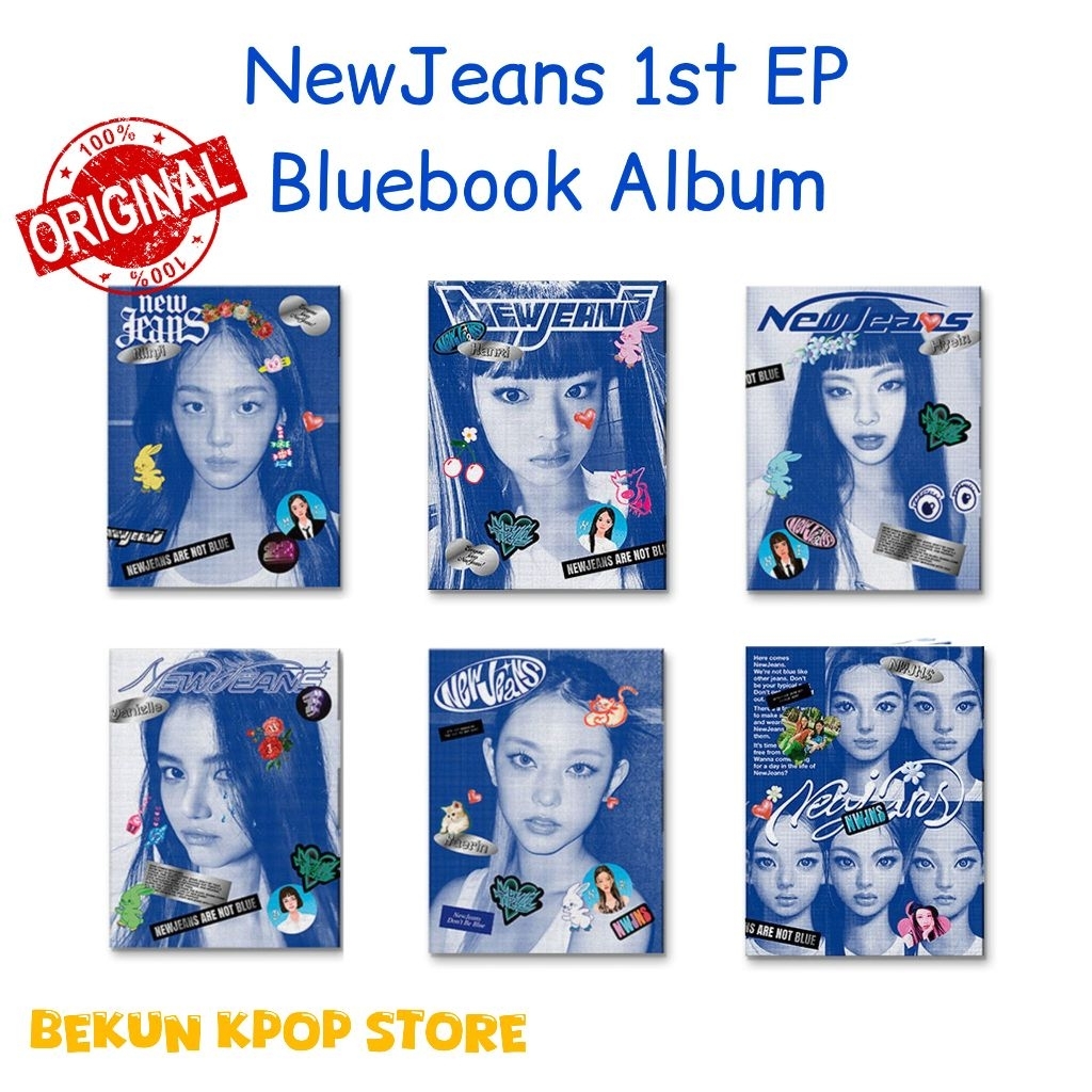 [BACA DESKRIPSI] NewJeans 1st EP Bluebook Album | Original Album