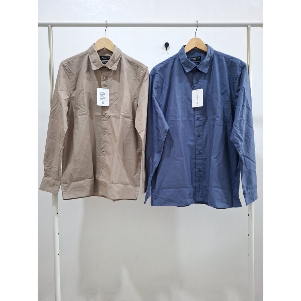 EXECUTIVE KEMEJA PRIA LENGAN PANJANG REGULER FIT ORIGINAL SALE