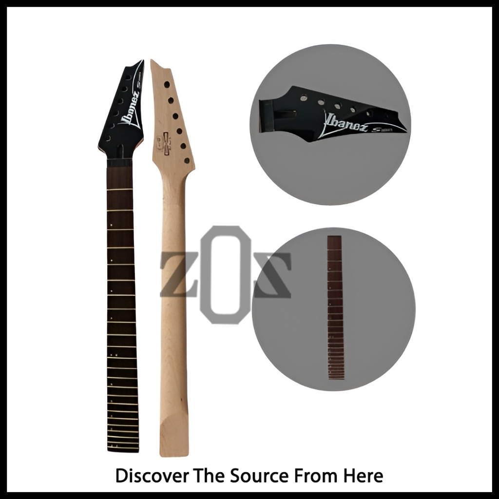 Neck Guitar Elektrik Electric Ibanez S Series 24 Frets 6 String Maple