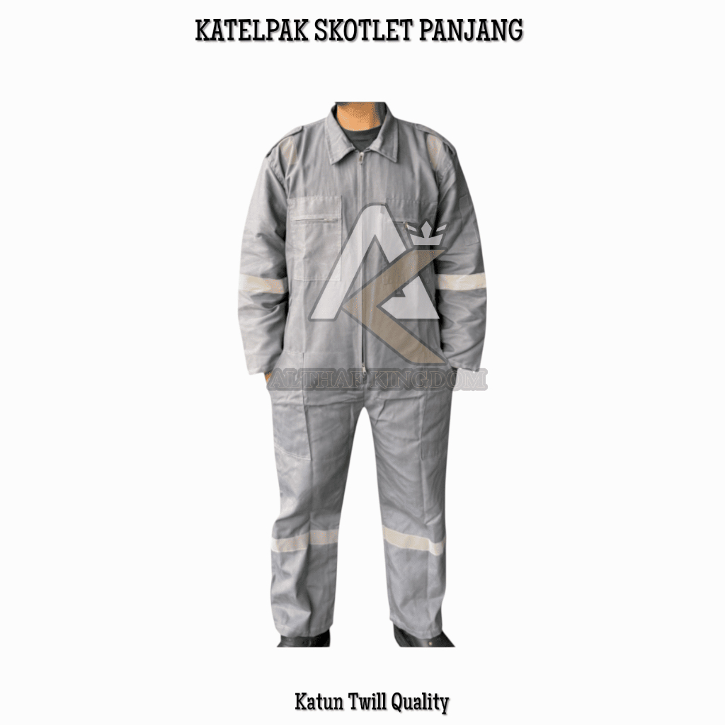 ALTHAF werpak / werpack / wearpack Coverall Safety / Seragam proyek / seragam bengkel / Baju kerja /