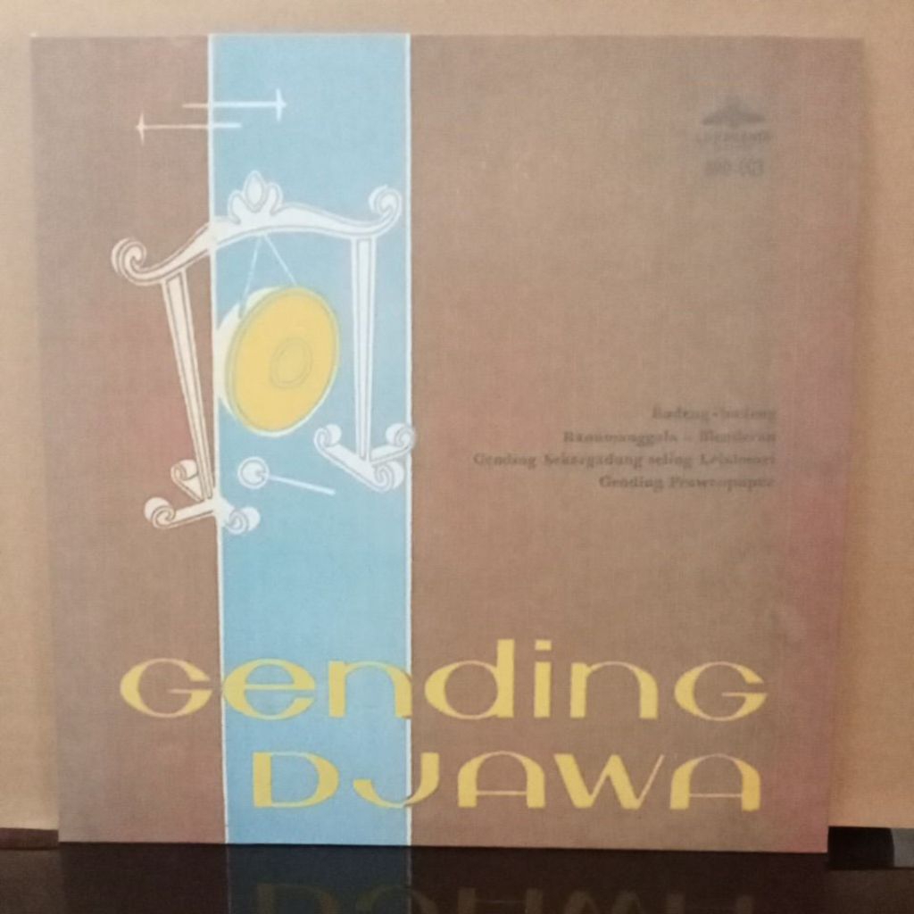 Vinyl Piringan Hitam Lokananta 12 inch Karawitan Studio Surakarta - Budeng Budeng