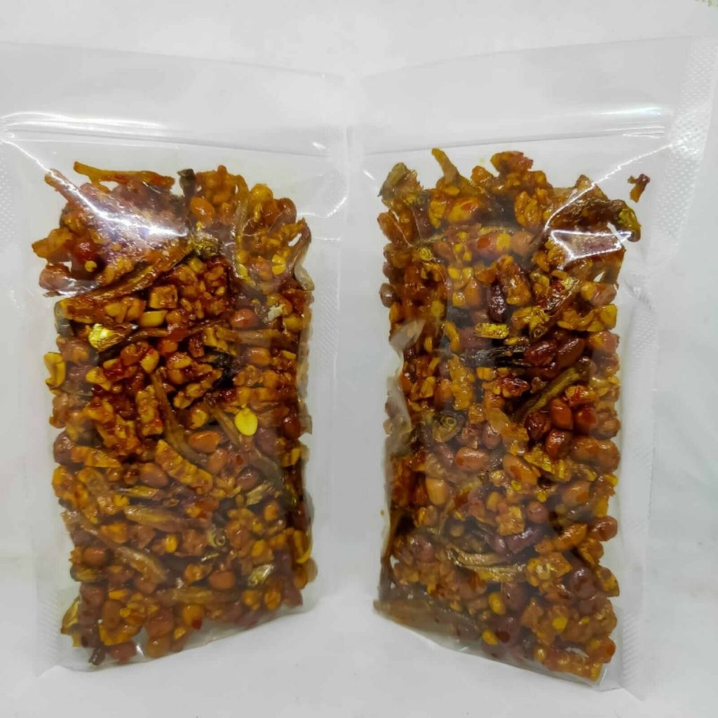 Orek tempe / kering tempe kacang / kering tempe kacang teri 50 gr