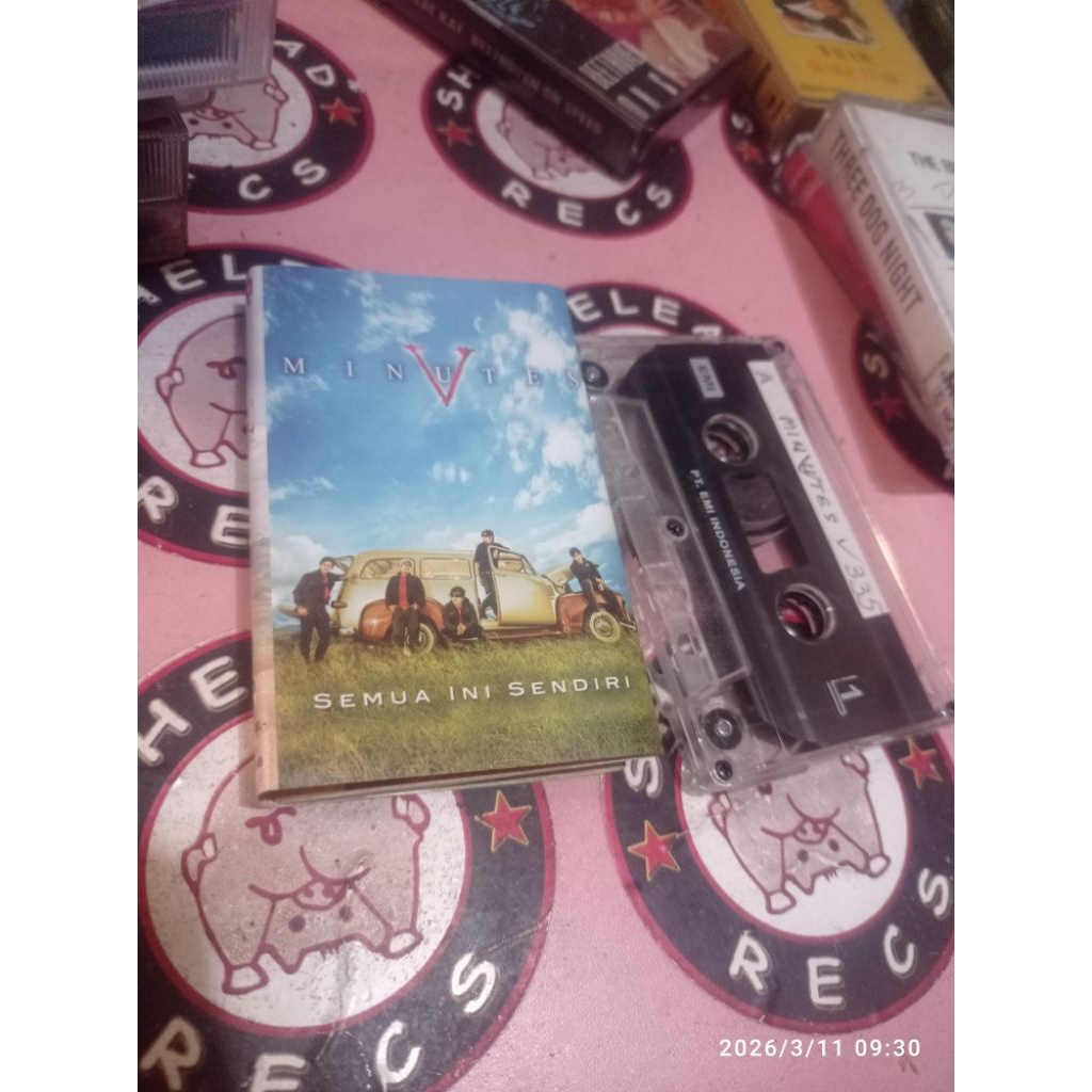 Kaset V Minutes - Semua Ini Sendiri (Five Minutes)