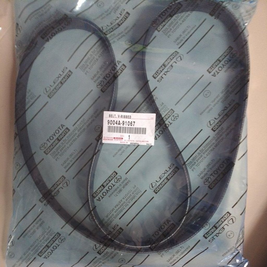 fan belt avansa grandnew rush terios new 2016-21  6pk1520 original toyota 9004A-91067