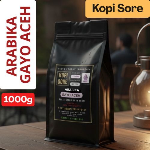 ARABIKA GAYO ACEH 1Kg - Kopi Asli / Kopi Murni / Kopi Hitam / Kopi Susu / Kopi Aceh
