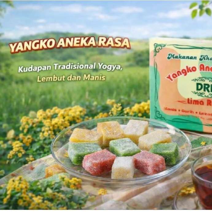 Yangko aneka rasa lima rasa asli jogja