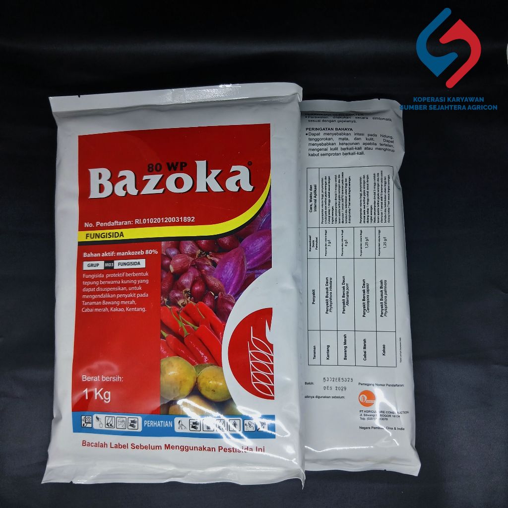 Fungisida Bazoka 80 WP 1 Kg