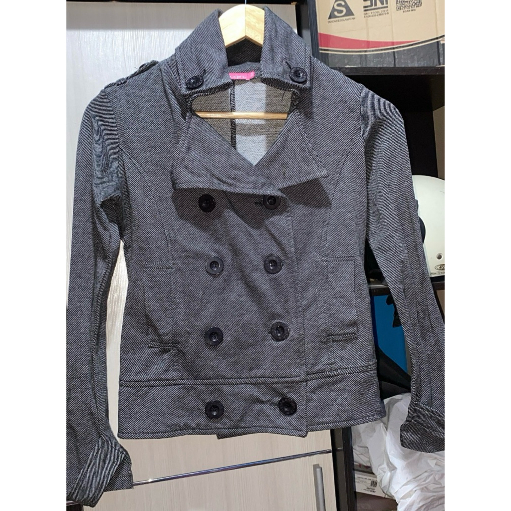 Preloved Blazer Chic Girl Dark Grey