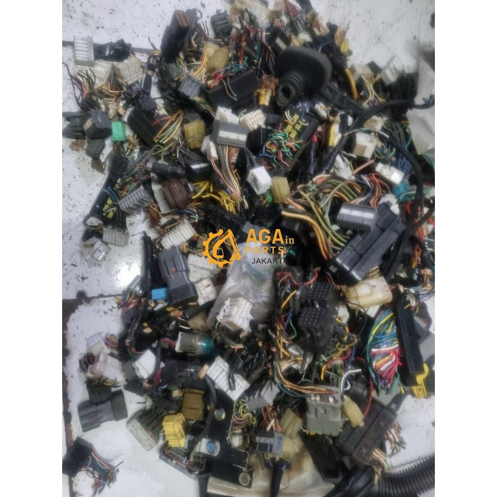 Soket monitor secon asli/soket monitor komatsu kobelco/soket monitor hitachi zaxis/soket monitor cat