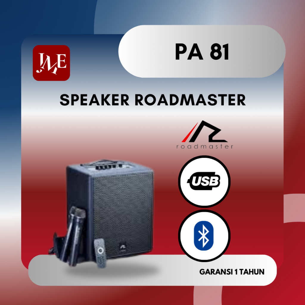 ROADMASTER SPEAKER PORTABLE PA-81