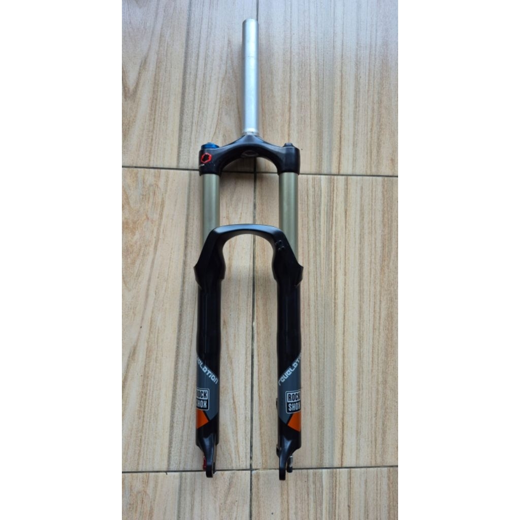Fork Sepeda ROCK SHOX REVOLUTION RL 26" QR 100mm Dual Air Travel 140mm Second Mulus Like New Fungsi 