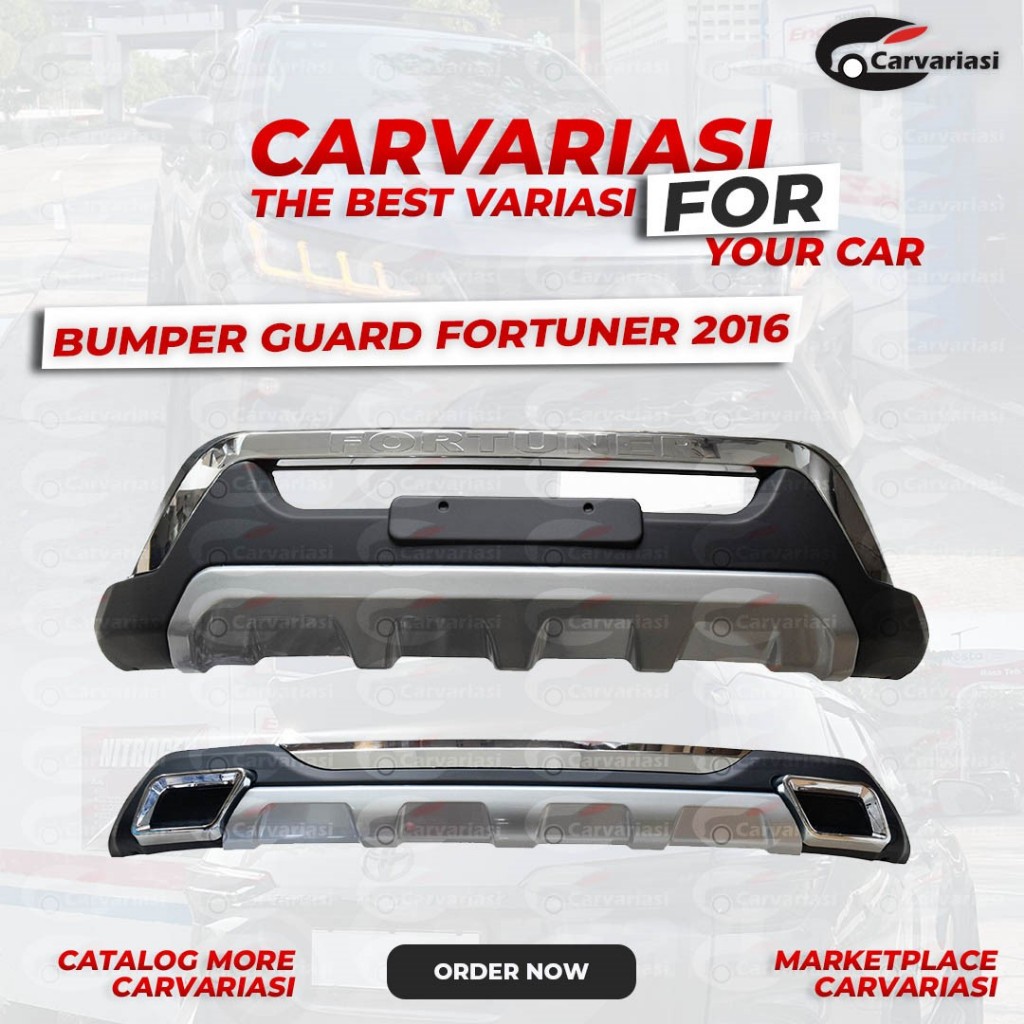 Bumper Fortuner 2016 Bumper Guard Fortuner VRZ Bemper Fortuner 2016
