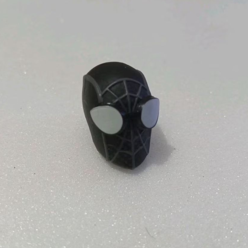 marvel legends spiderman noir hs kitbash 1/12 part legend mainan action figure