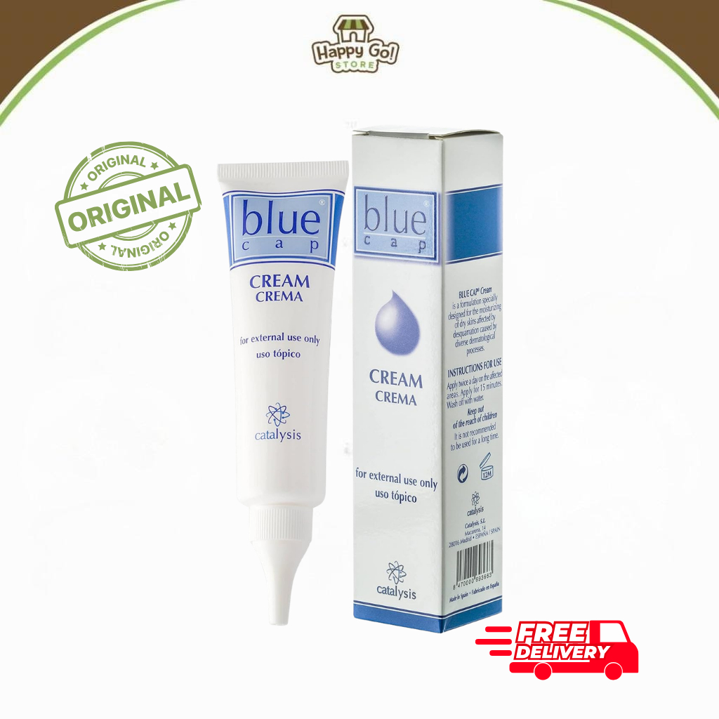 Blue Cap Cream 50g Krim Perawatan Kulit Kering dan Bersisik