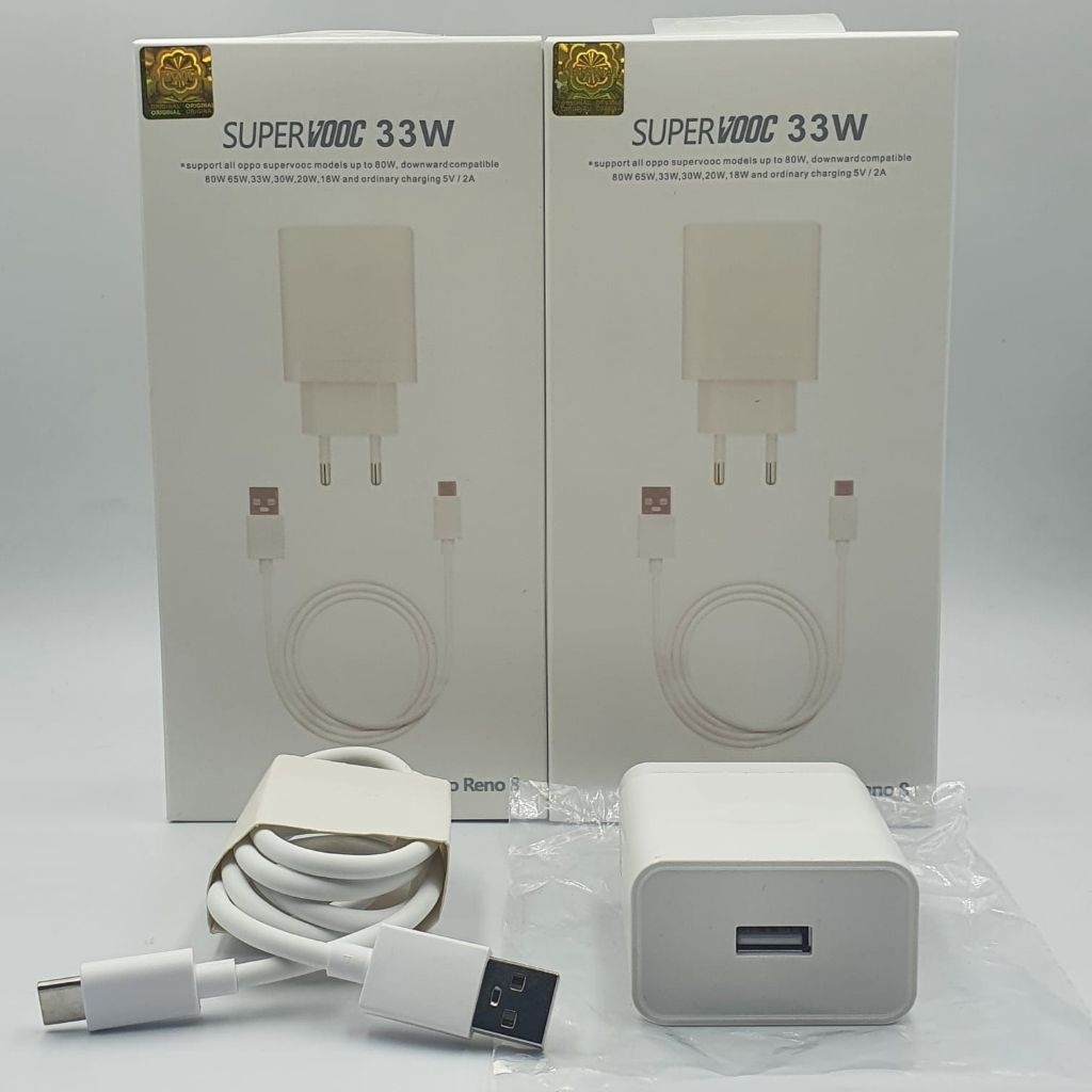 Charger Oppo 33Watt Supervooc ORI 100% USB TYPE C