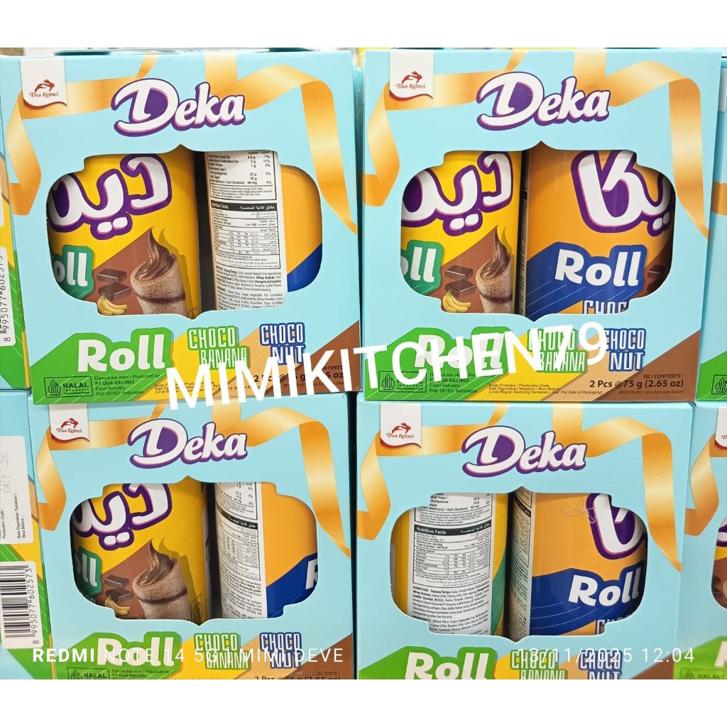 Deka Roll Kaleng Hampers Lebaran (isi 2 kaleng)