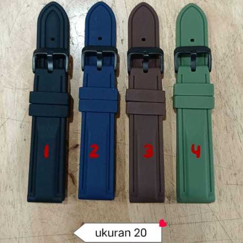 Tali Karet UNIVERSAL Jam Tangan Ukuran 20