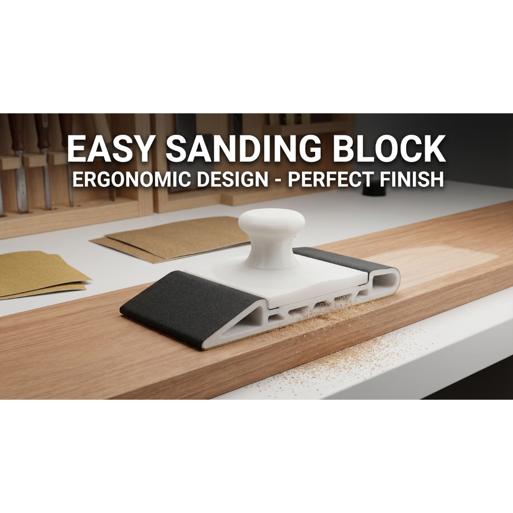 EASY+SANDING+BLOCK alat amplas manual/ print 3d