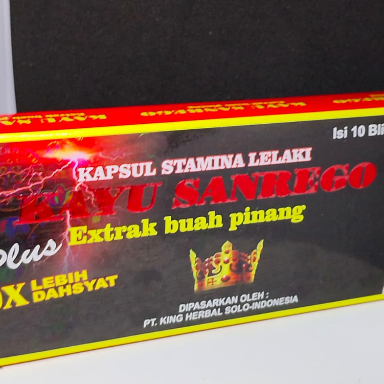 Kapsul Sanrego Menambah Stamina, Meningkatkan Libido, Menyuburkan Sperma