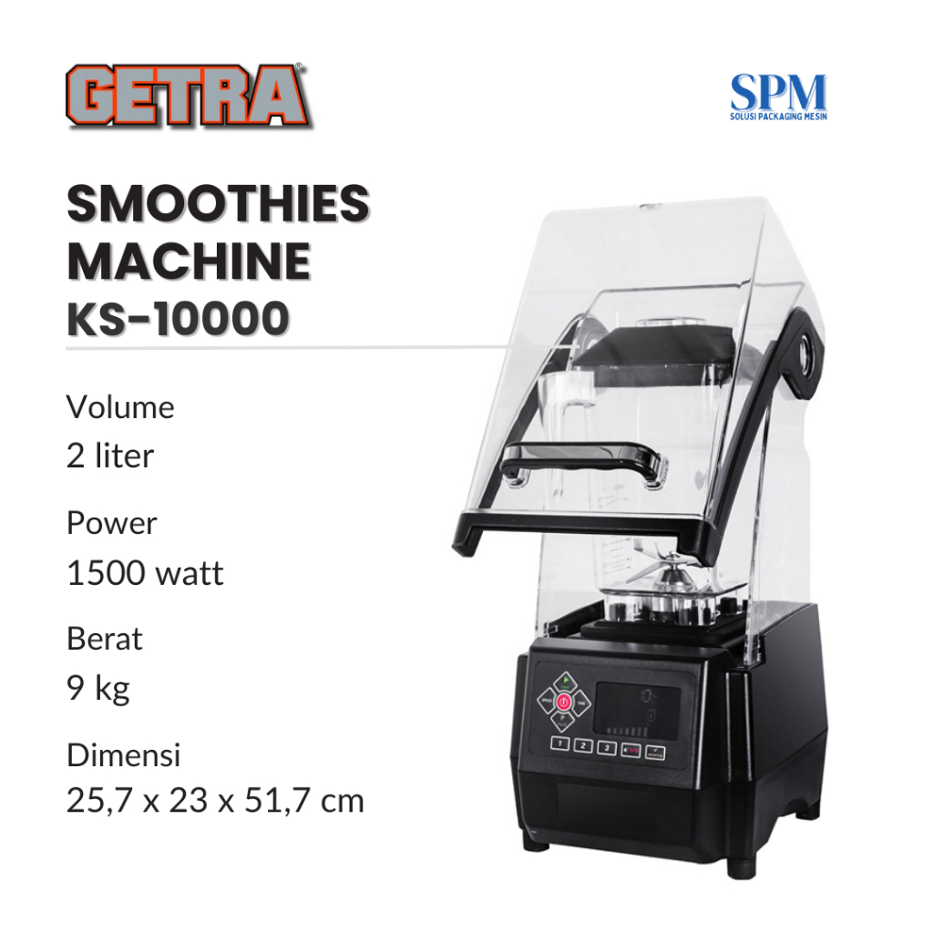 GETRA BLENDER KS 10000 SMOOTHIES BLENDER GETRA KS-10000 / KS10000