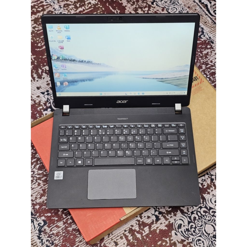Laptop Acer TravelMate P214 Intel core i7-10510U Laptop Spek tinggi RAM 8GB SSD 256GB Windwos 11 Mas