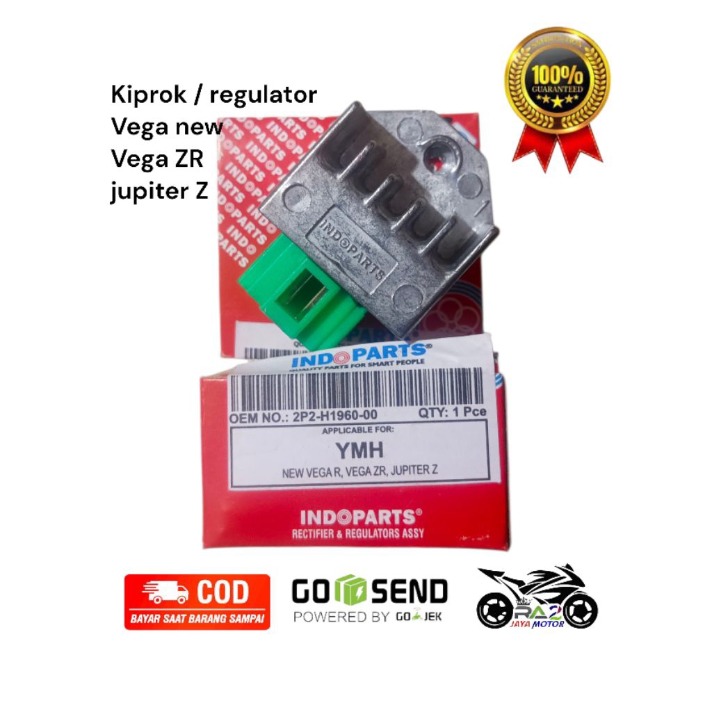 kiprok / regulator yamaha vega new, vega zr, jupiter original indoparts